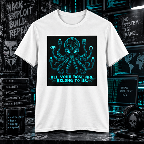 All Your Base Are Belong To Us - Retro Gamer Octopus