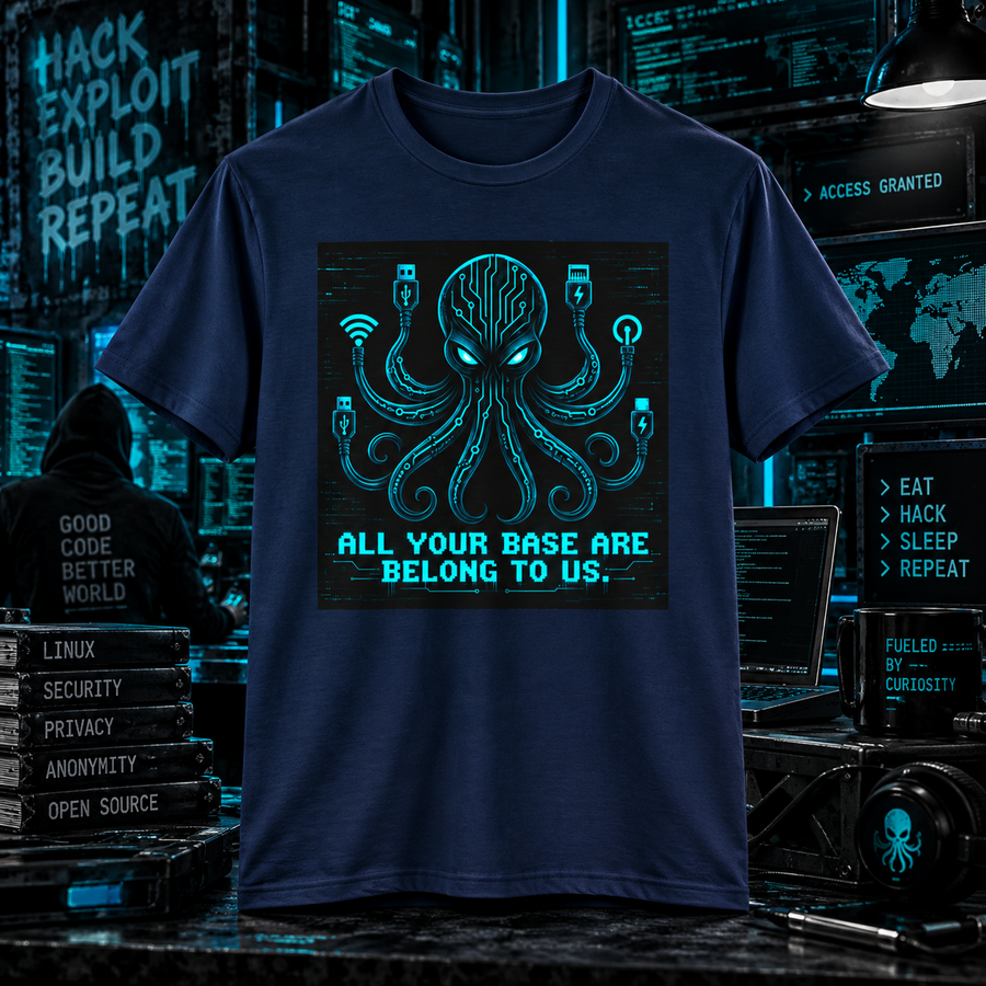 All Your Base Are Belong To Us - Retro Gamer Octopus