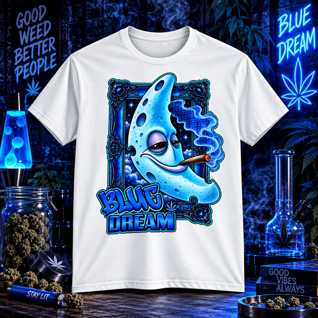 Blue Dream - Smoky Moon Graphic Shirt