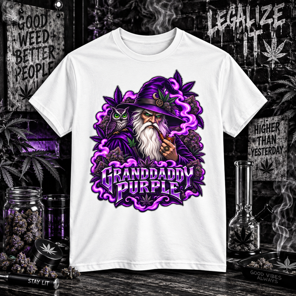 Granddaddy Purple - Retro Wizard Tee