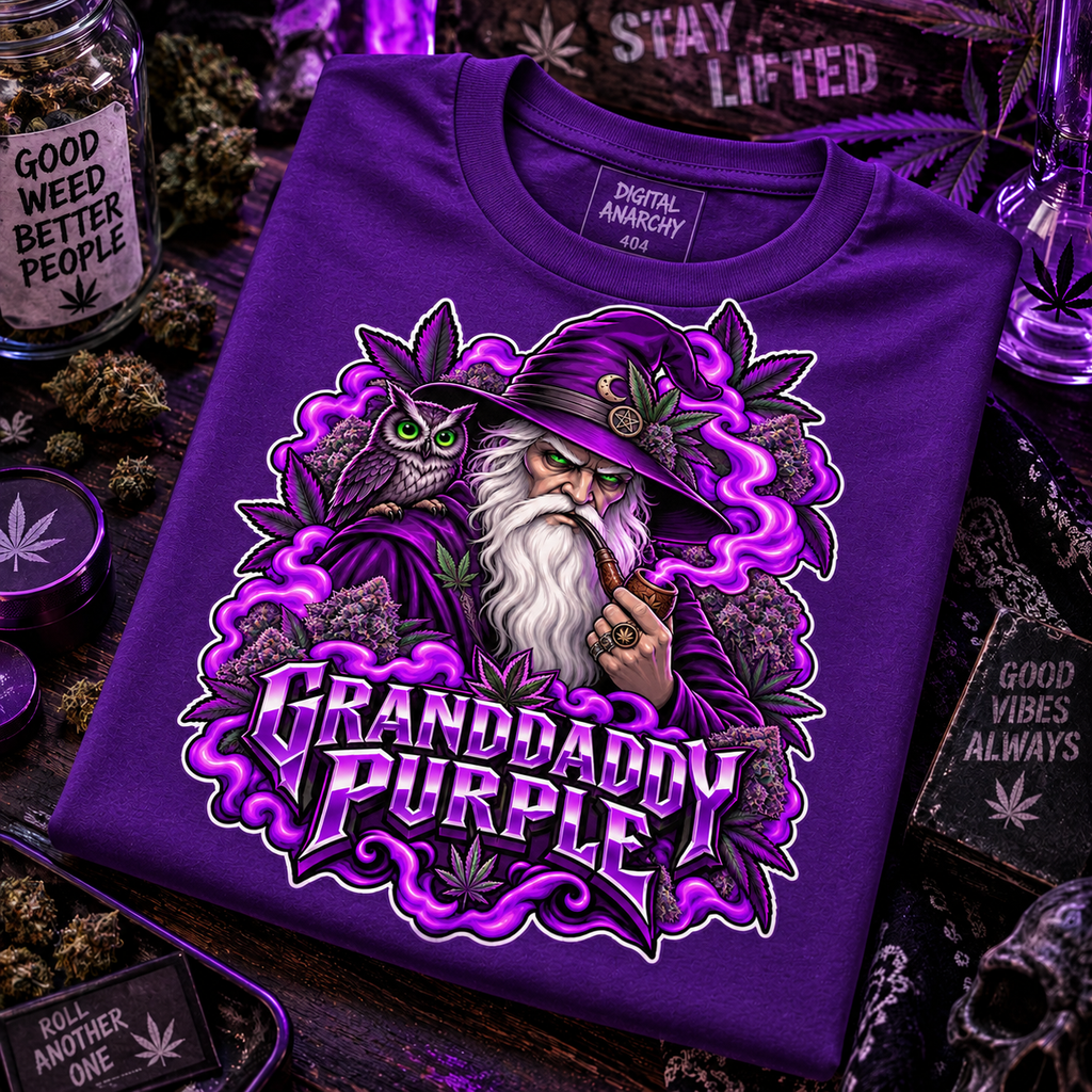 Granddaddy Purple - Retro Wizard Tee