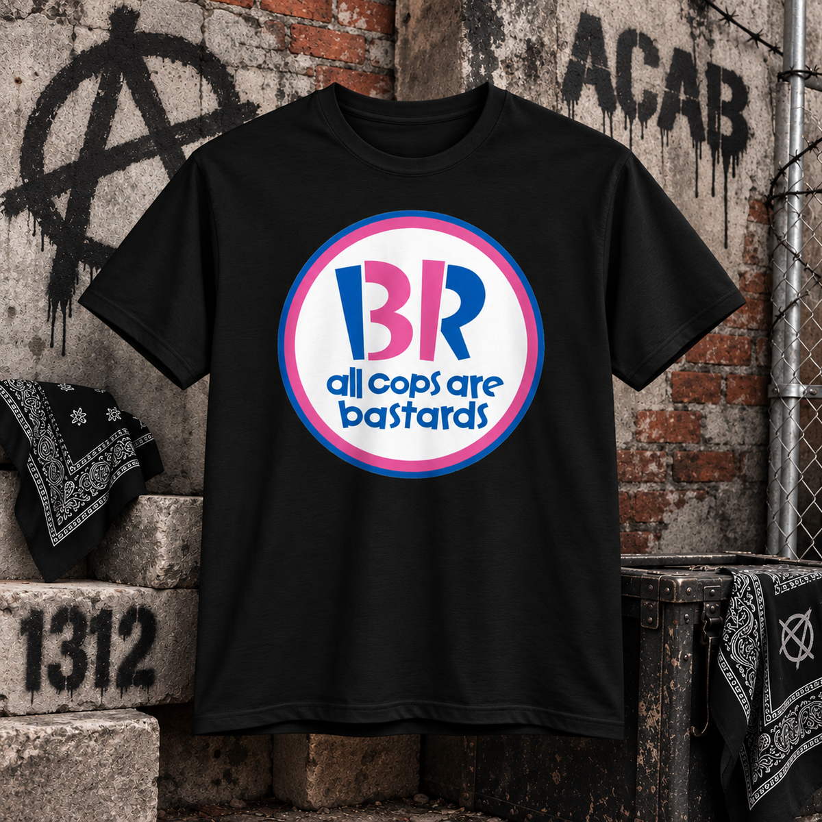 Robbin The Baskin - Protest Tee
