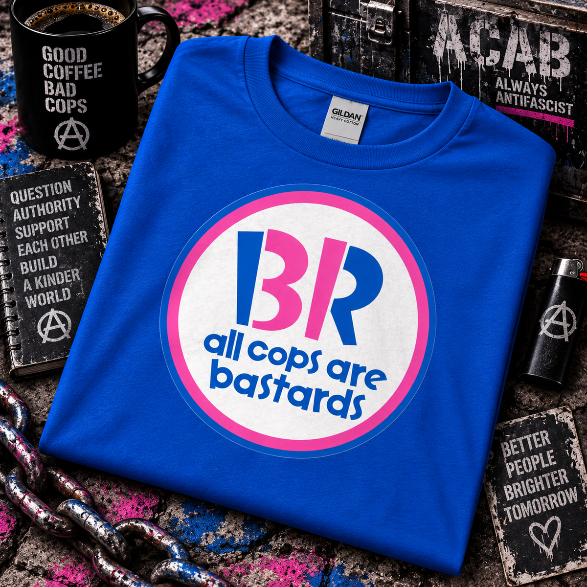 Robbin The Baskin - Protest Tee