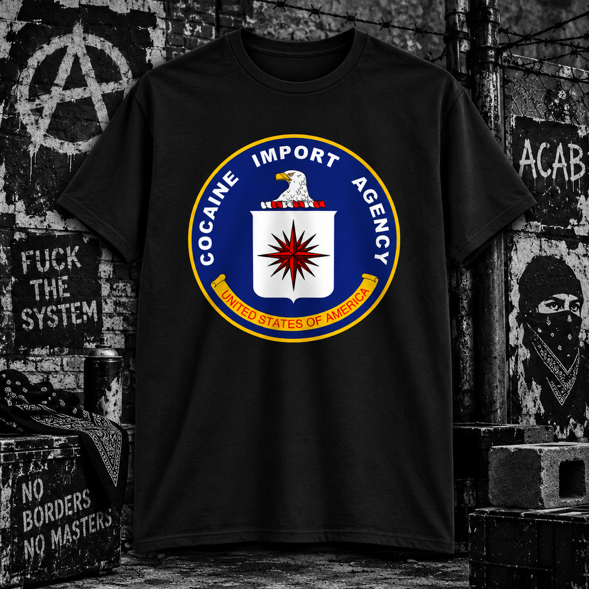 Cola Import Agency - Emblem Logo Tee