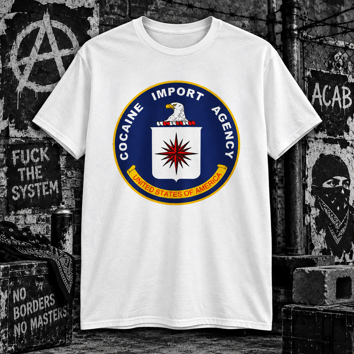 Cola Import Agency - Emblem Logo Tee