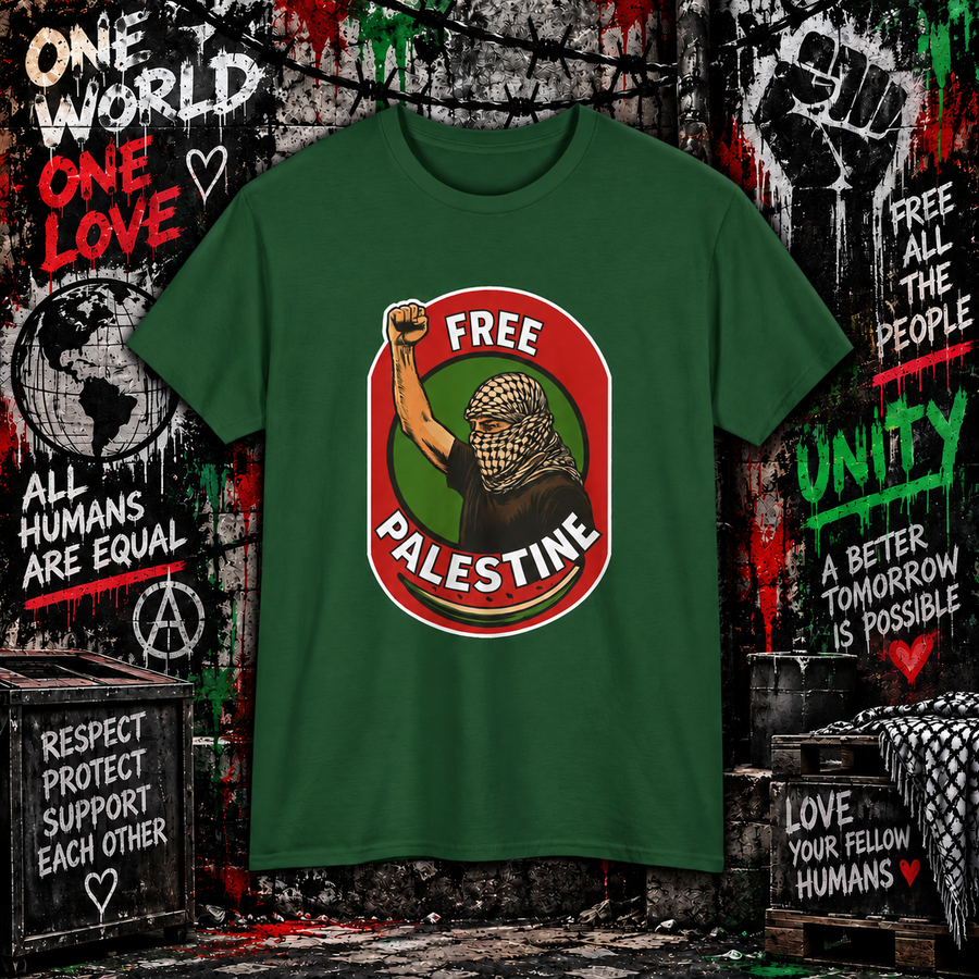 Free Palestine - Protest Graphic Tee