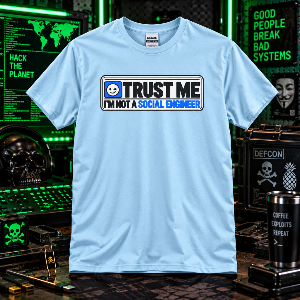 Trust Me I’m Not a Social Engineer T-Shirt