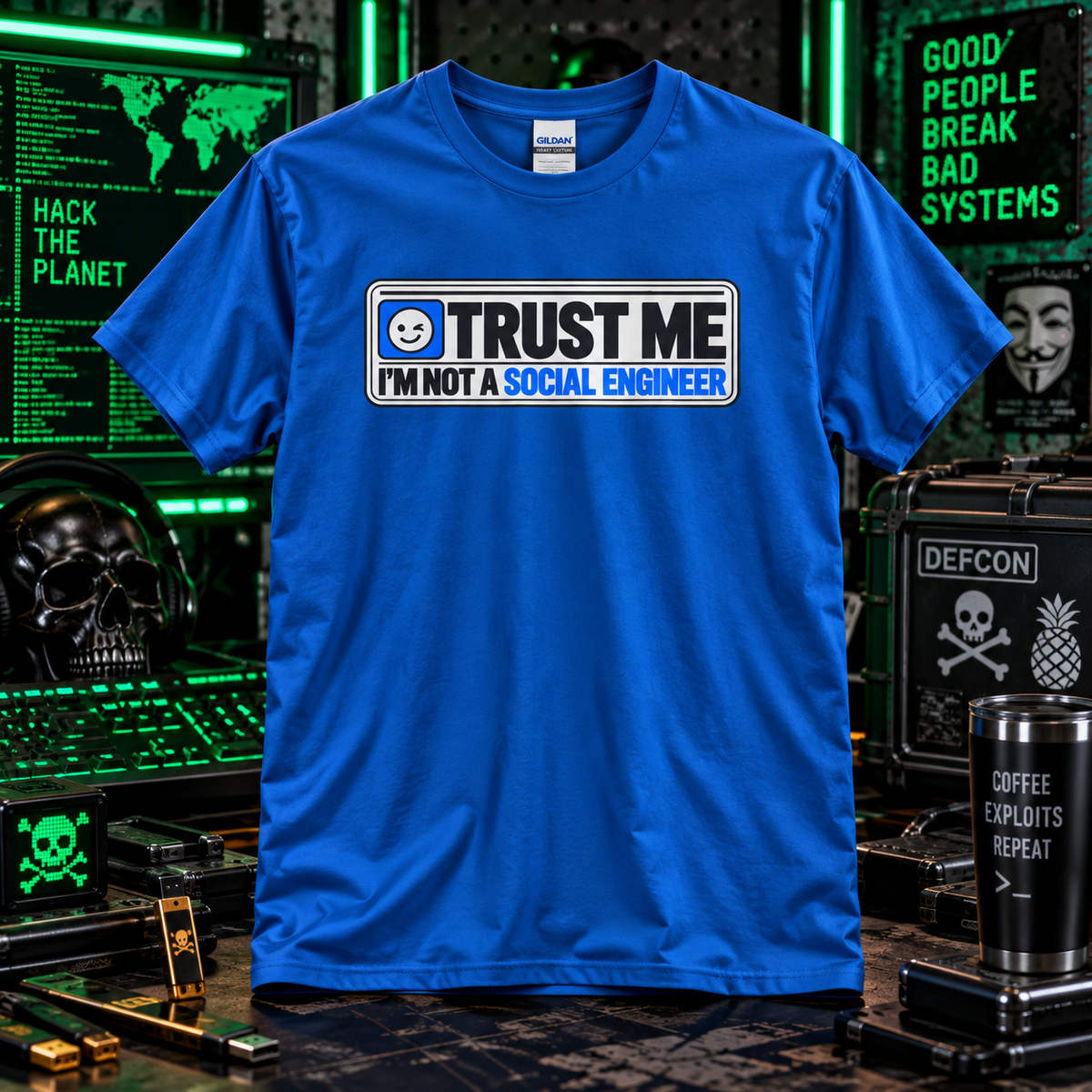 Trust Me I’m Not a Social Engineer T-Shirt