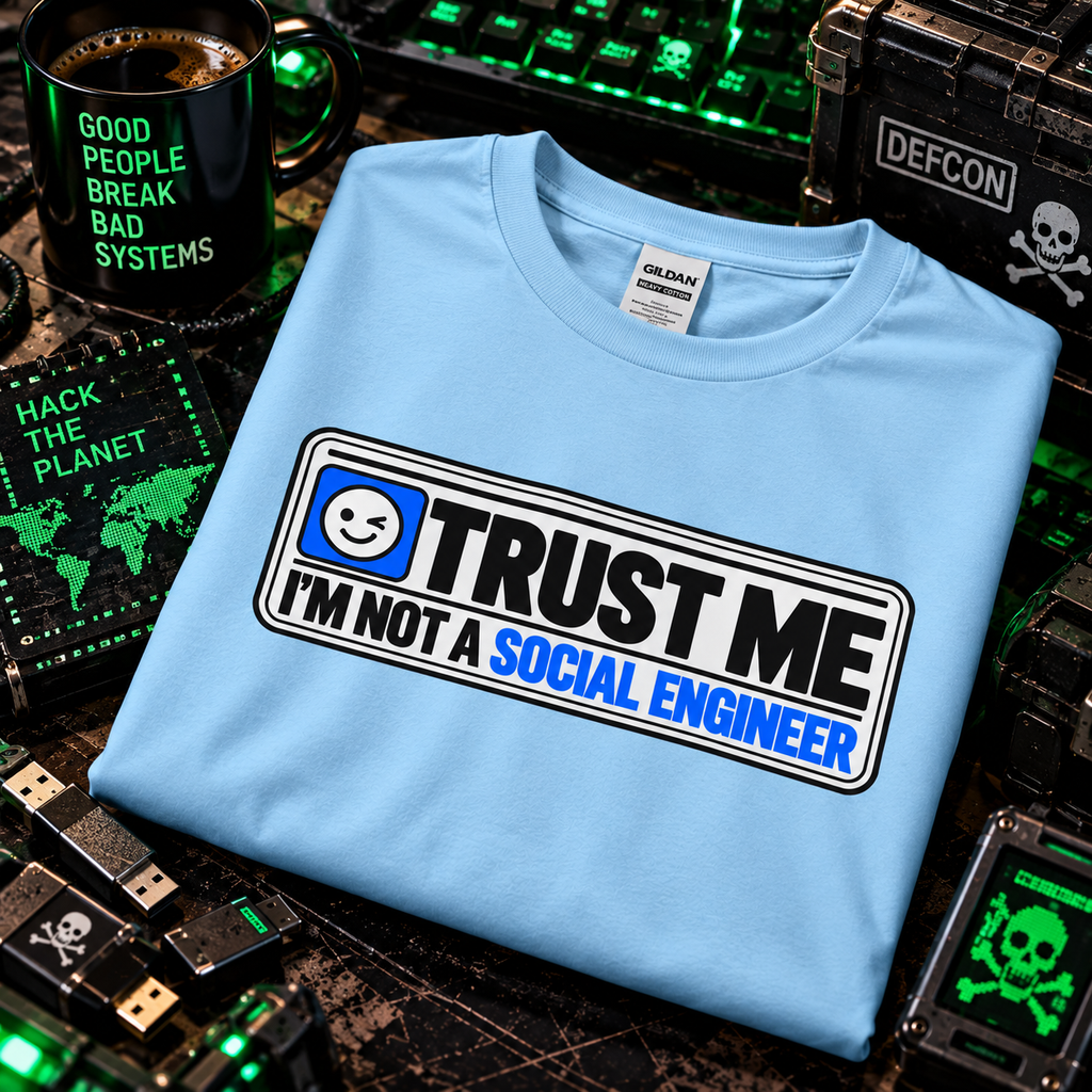 Trust Me I’m Not a Social Engineer T-Shirt