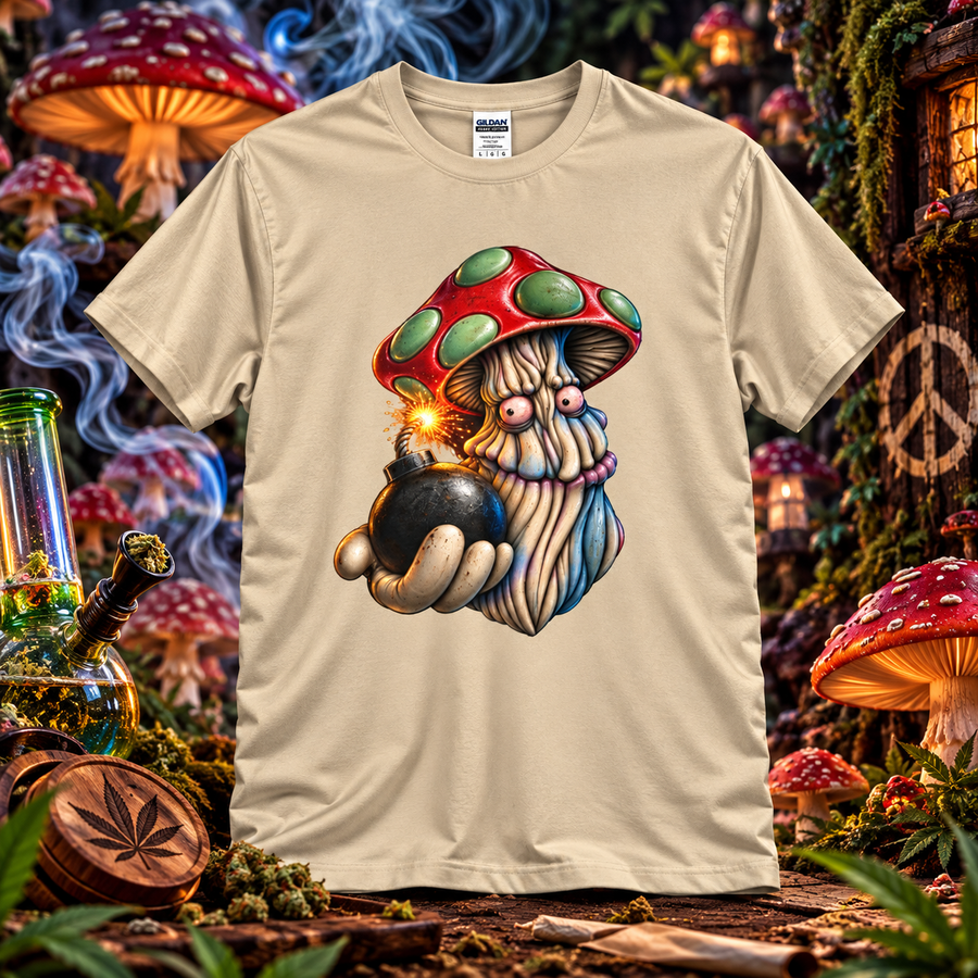 Bomb Shroomz – Explosive Mushroom T-Shirt