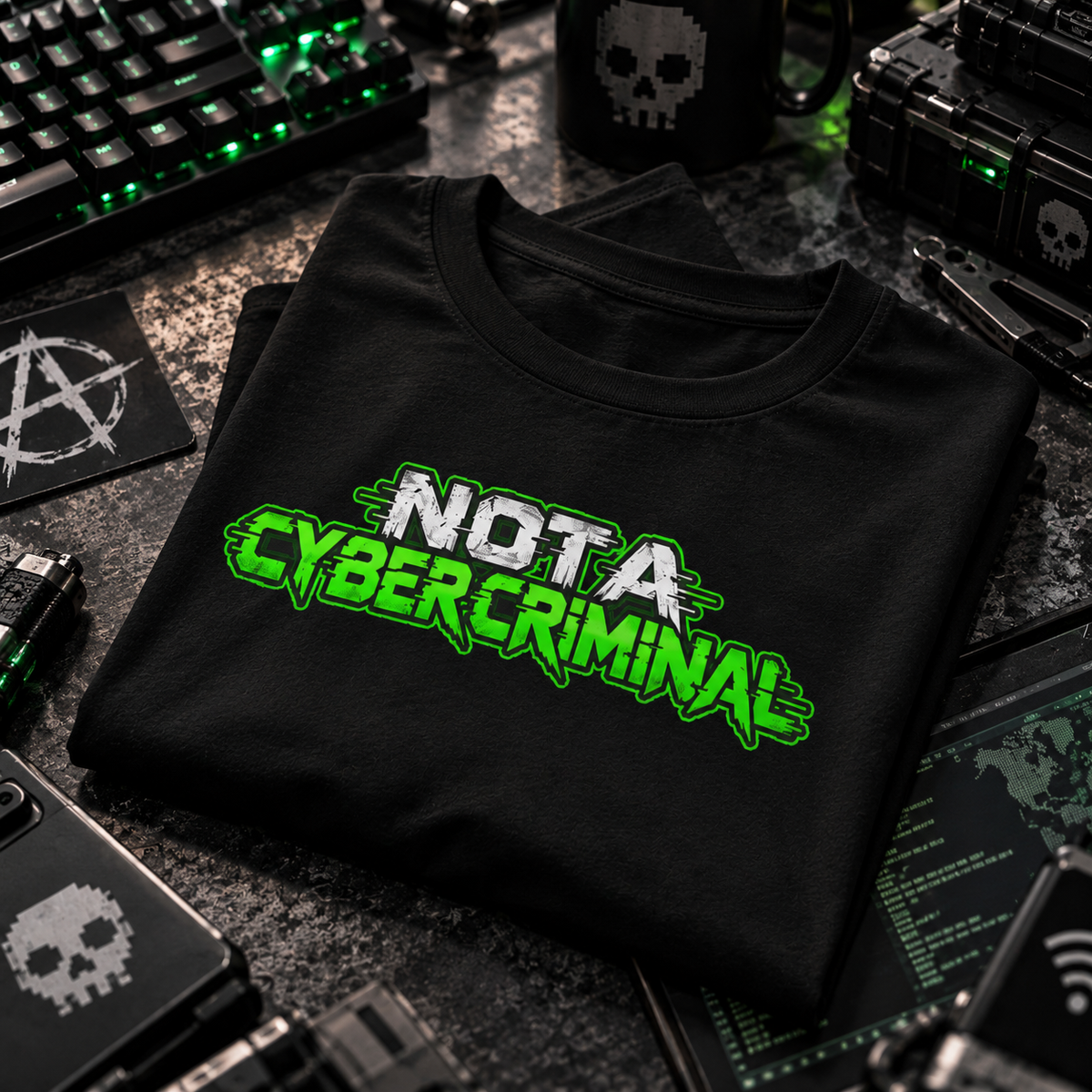 Not a Cybercriminal - Hacker T-Shirt