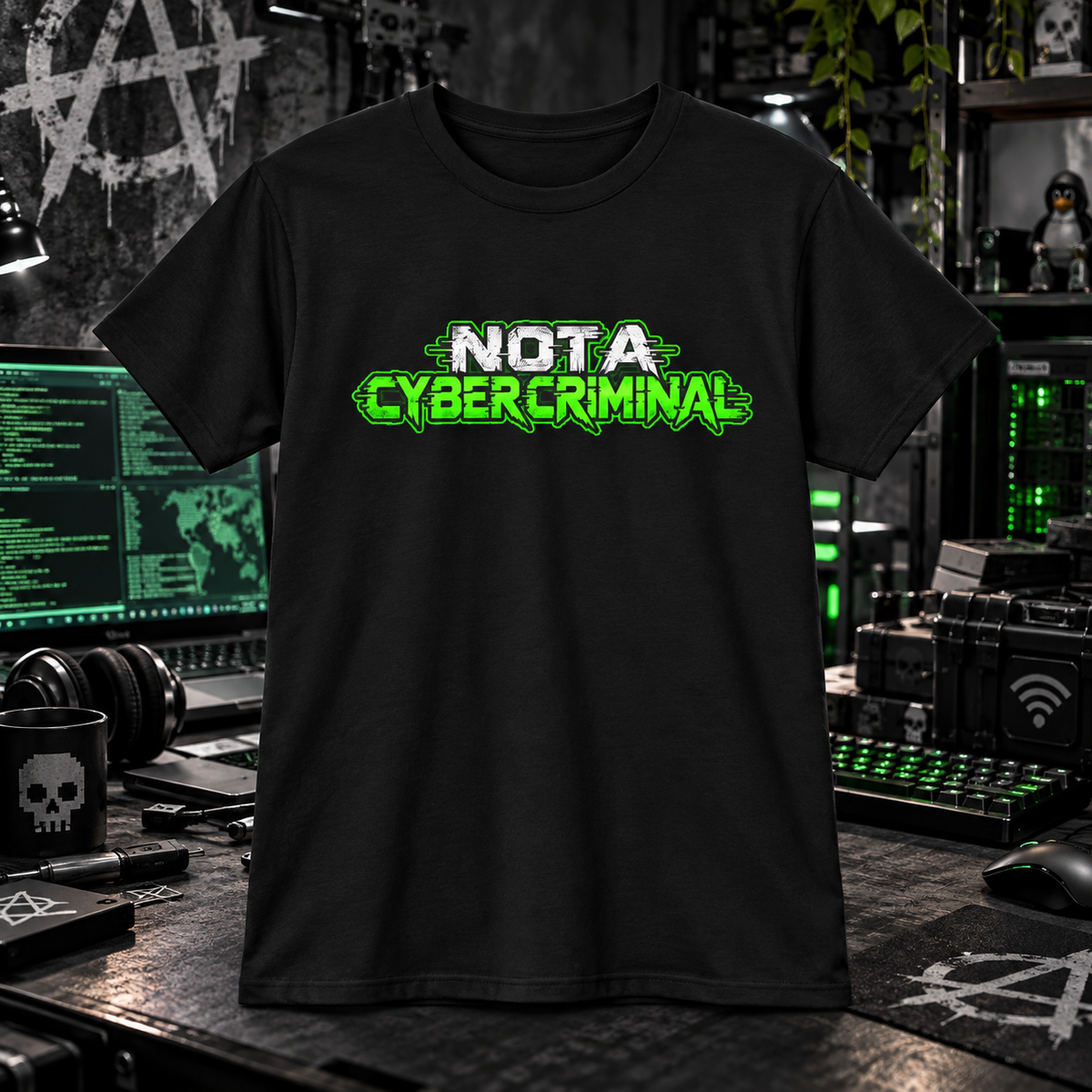 Not a Cybercriminal - Hacker T-Shirt