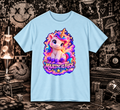 Majestic As Fuck - Cute Rainbow Unicorn Graphic Tee