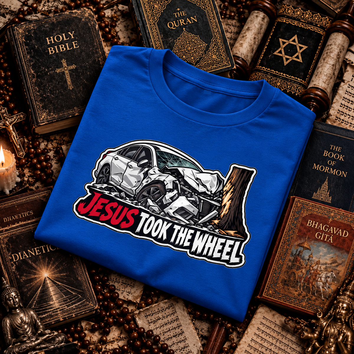 Jesus Took the Wheel - T-Shirt