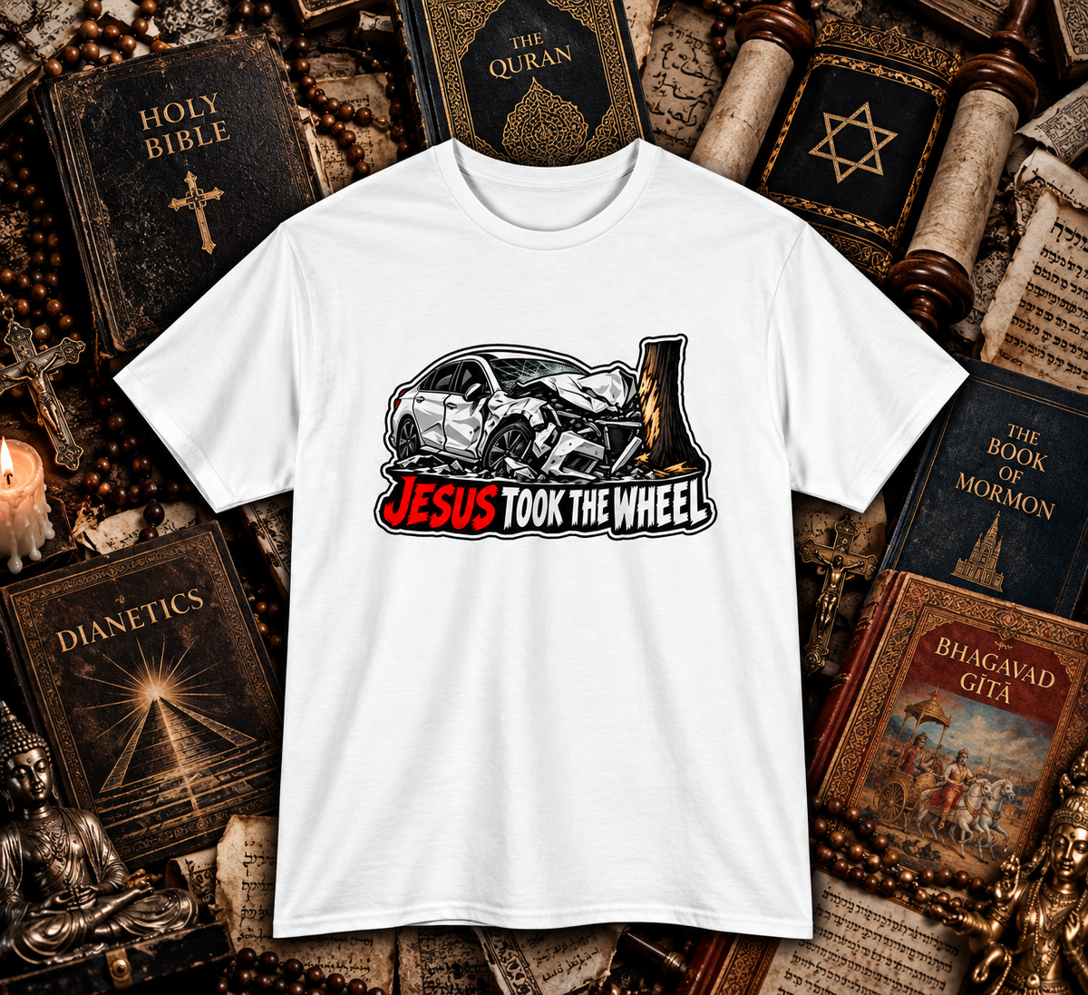 Jesus Took the Wheel - T-Shirt