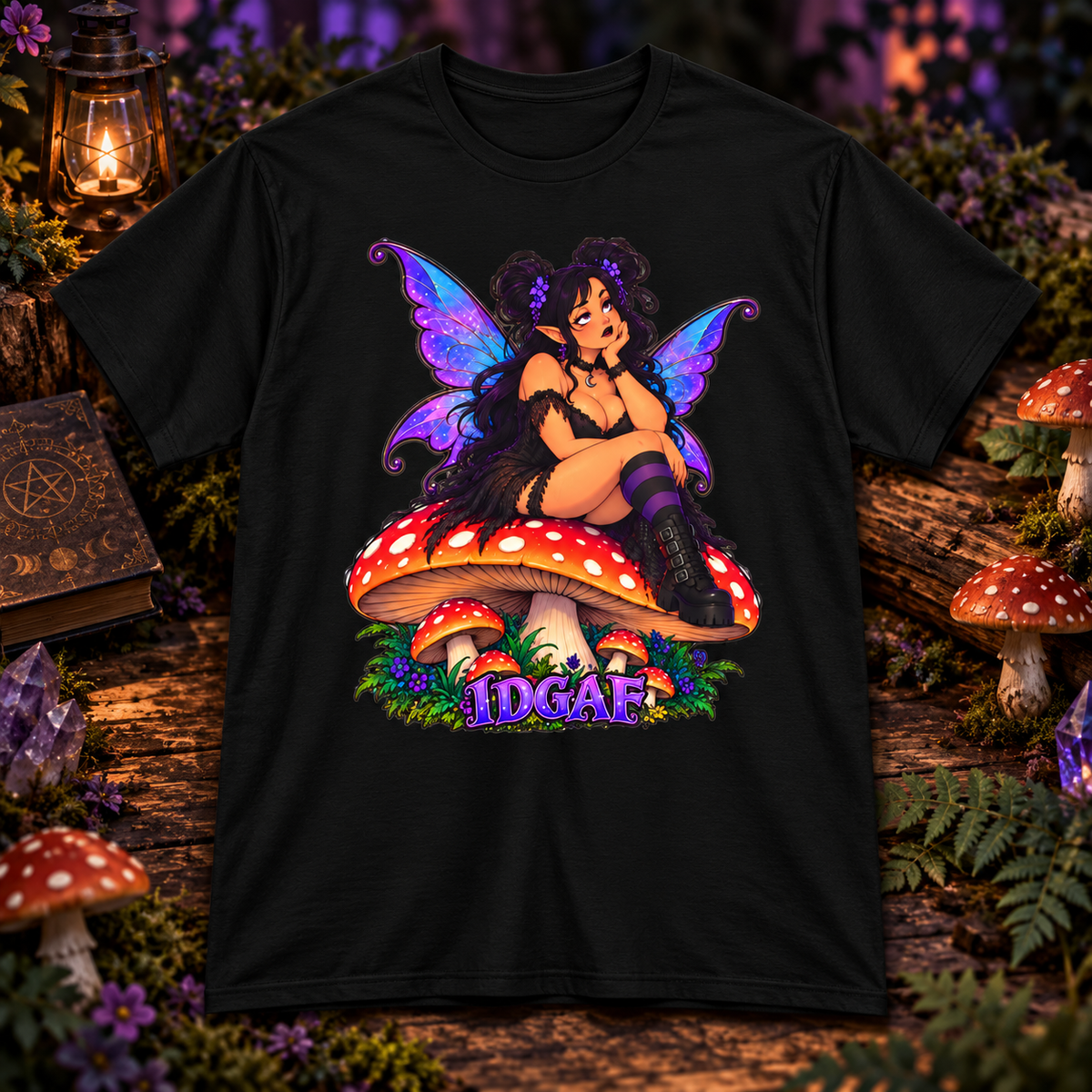 IDGAF Fairy – Zero Fucks Given T-Shirt
