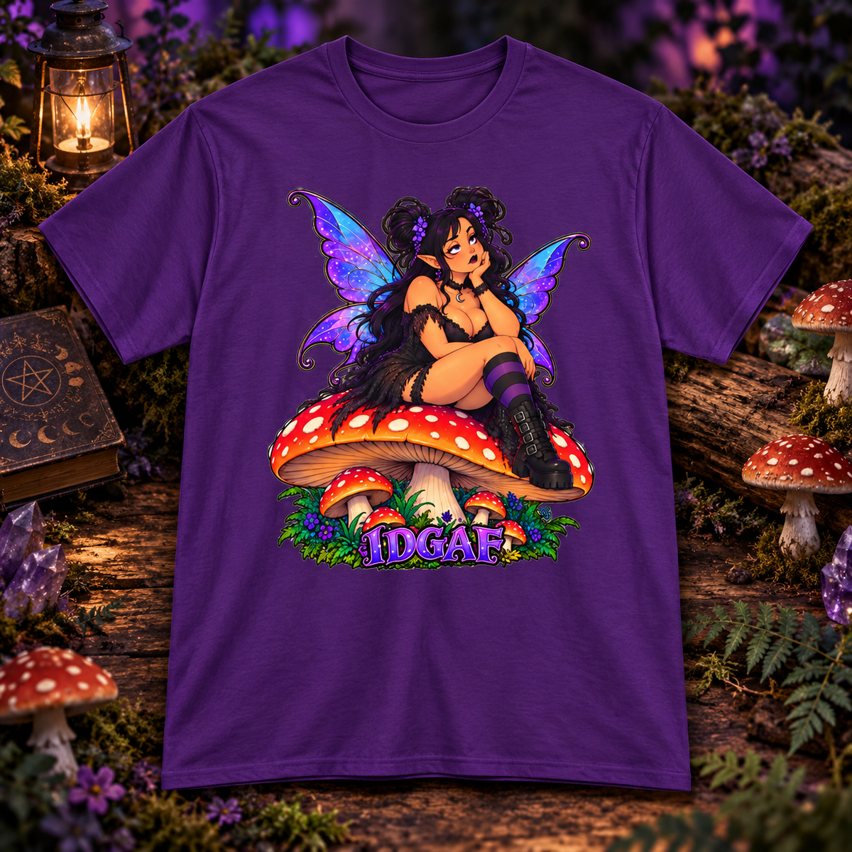 IDGAF Fairy – Zero Fucks Given T-Shirt