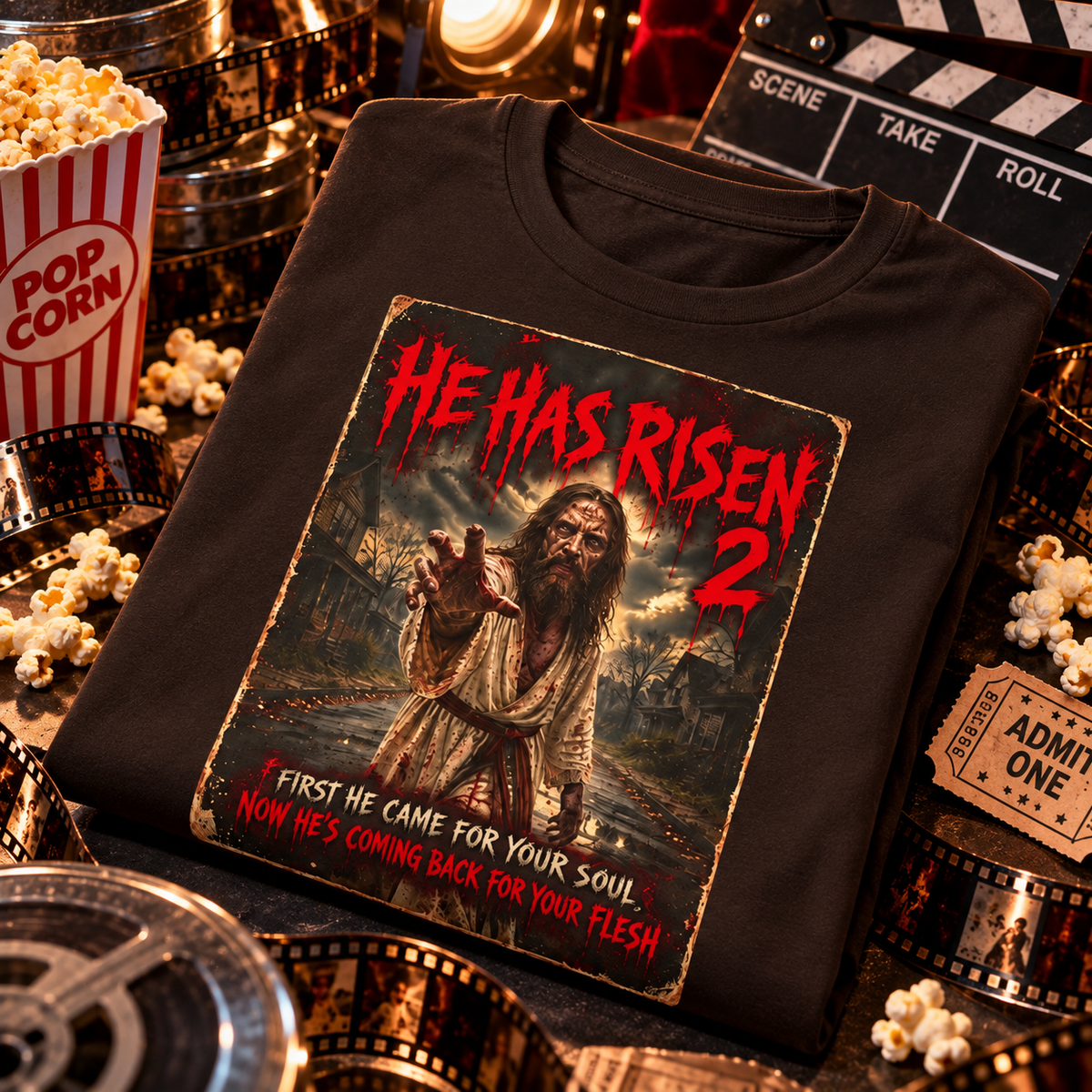 He Has Risen 2 – Resurrection Horror Movie T-Shirt