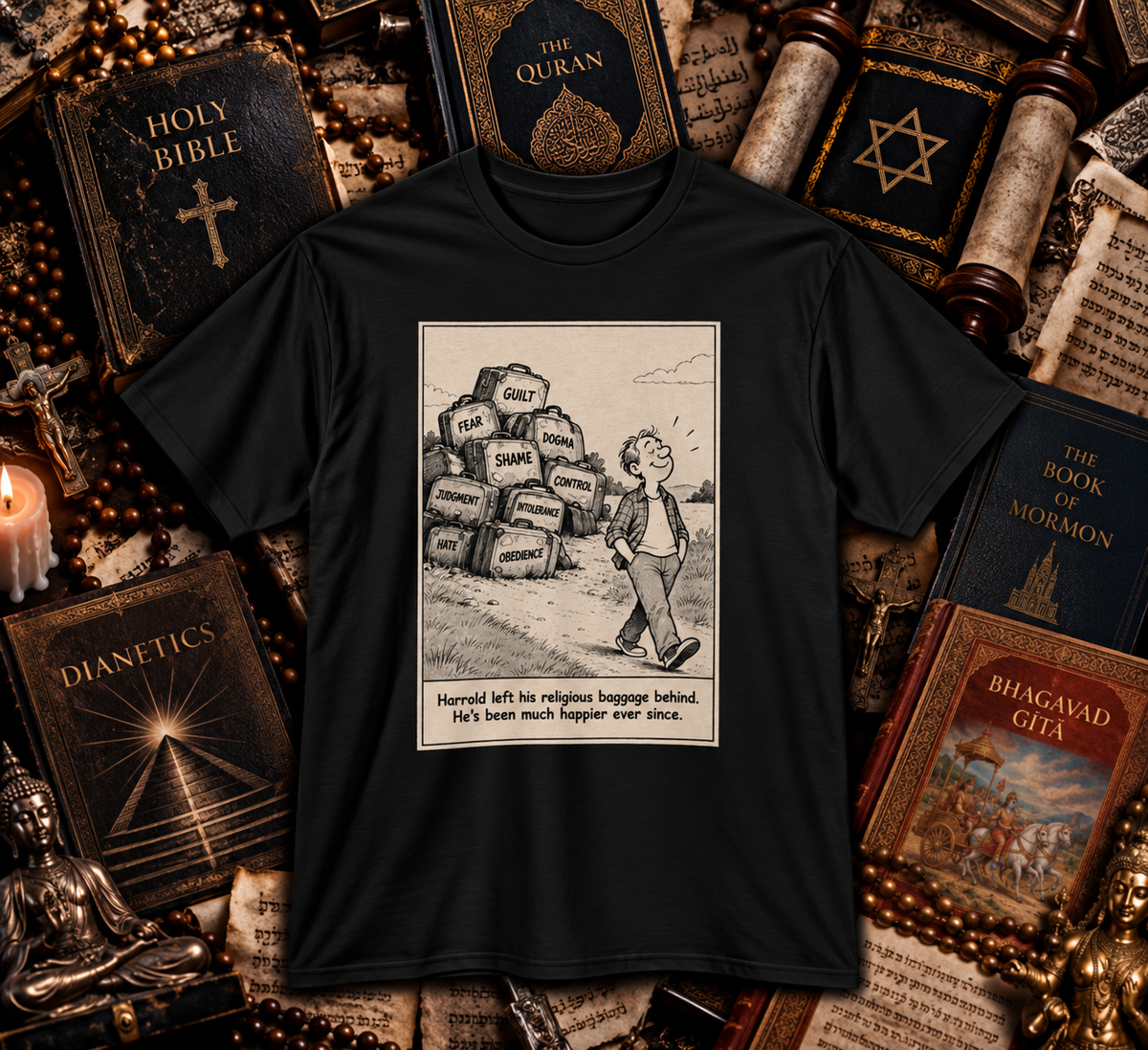 Harold’s Journey – Leave the Baggage Behind