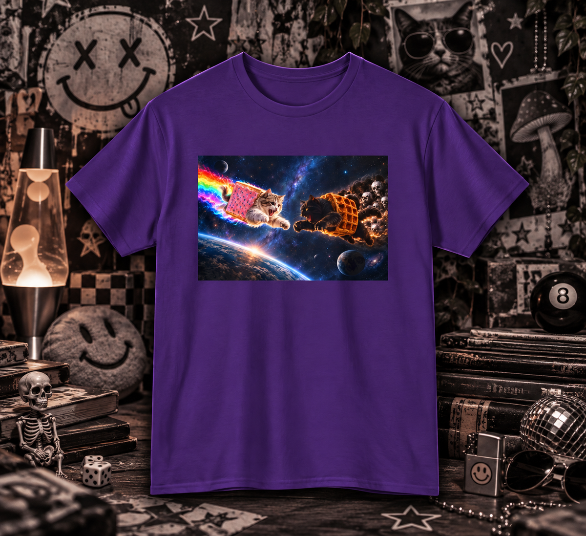 Nyan Cat vs. Tac Nayn - Cosmic Cat Battle