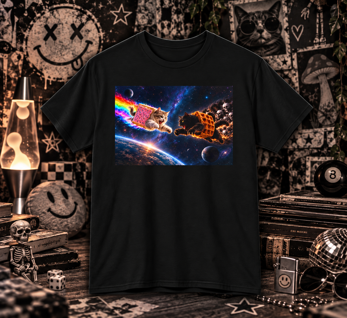 Nyan Cat vs. Tac Nayn - Cosmic Cat Battle