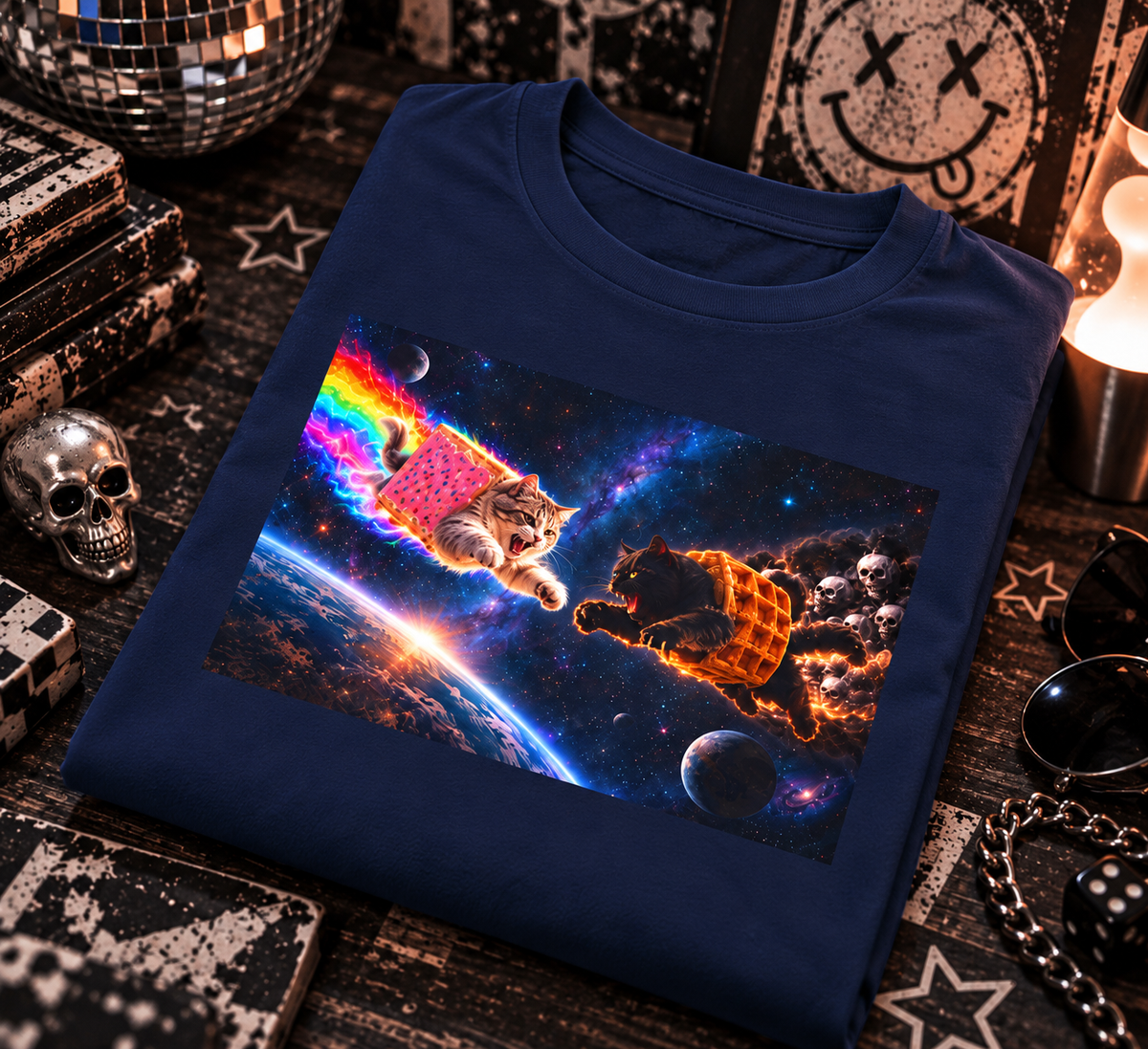 Nyan Cat vs. Tac Nayn - Cosmic Cat Battle