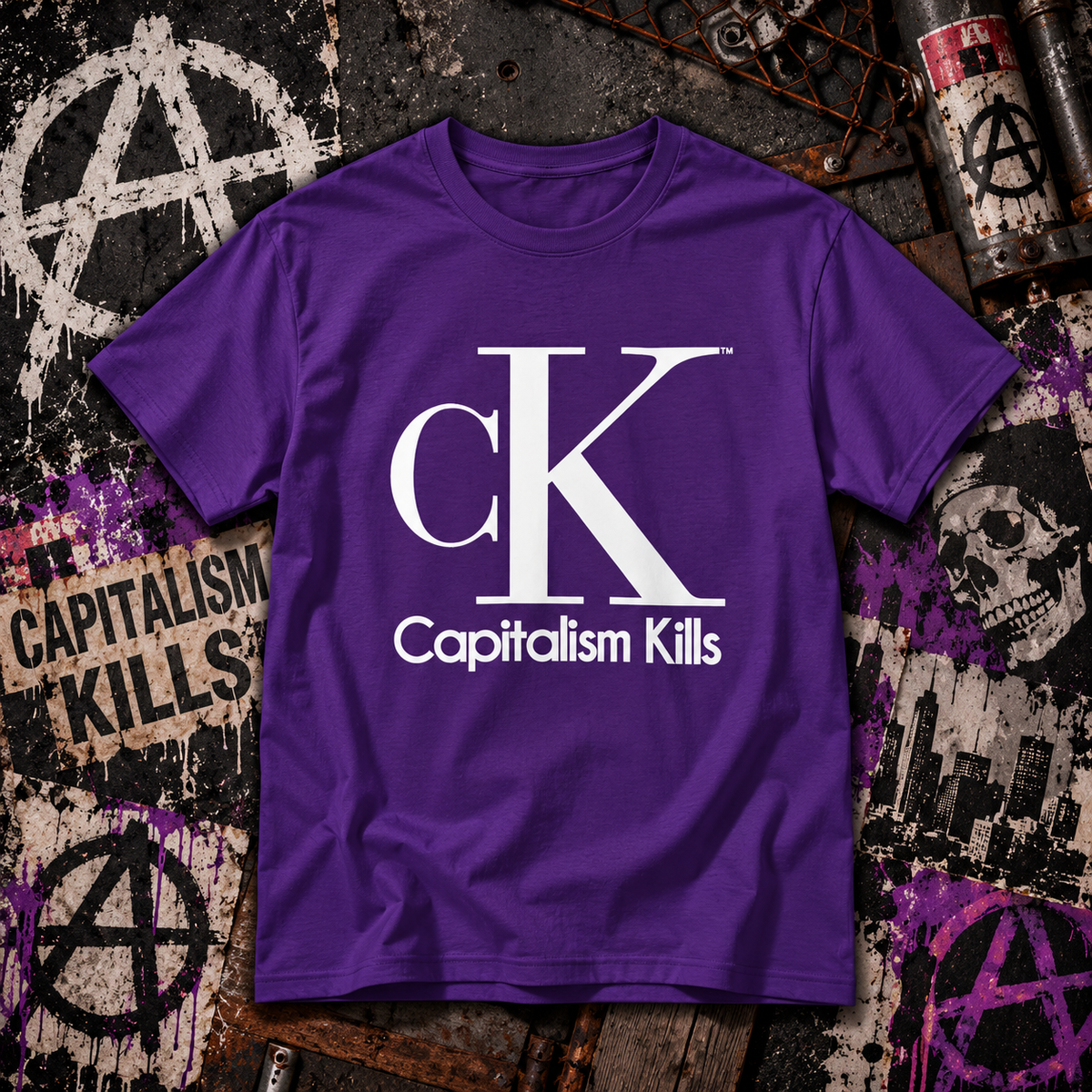 Capitalism Kills - CK Tee