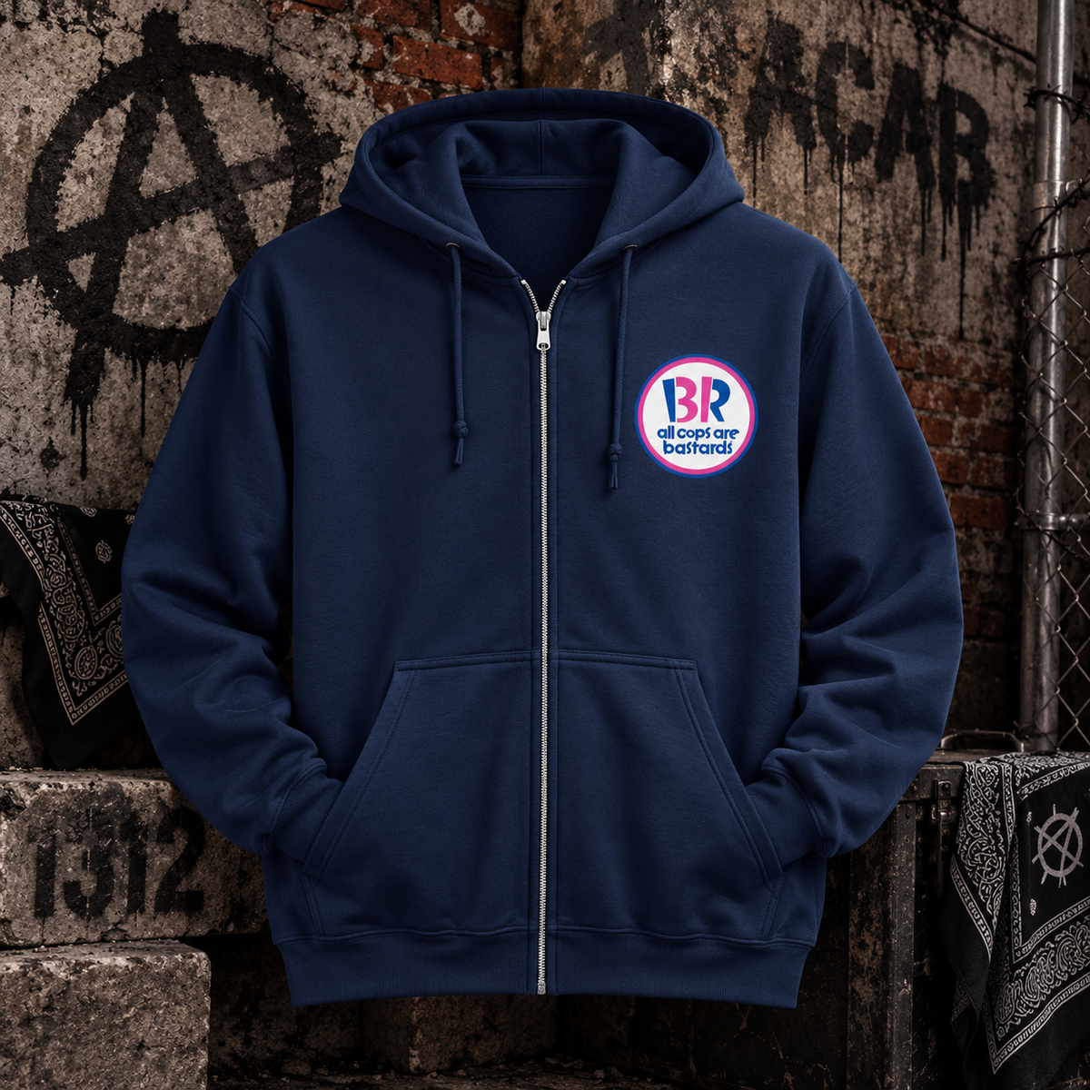 Robbin the Baskin Protest Hoodie