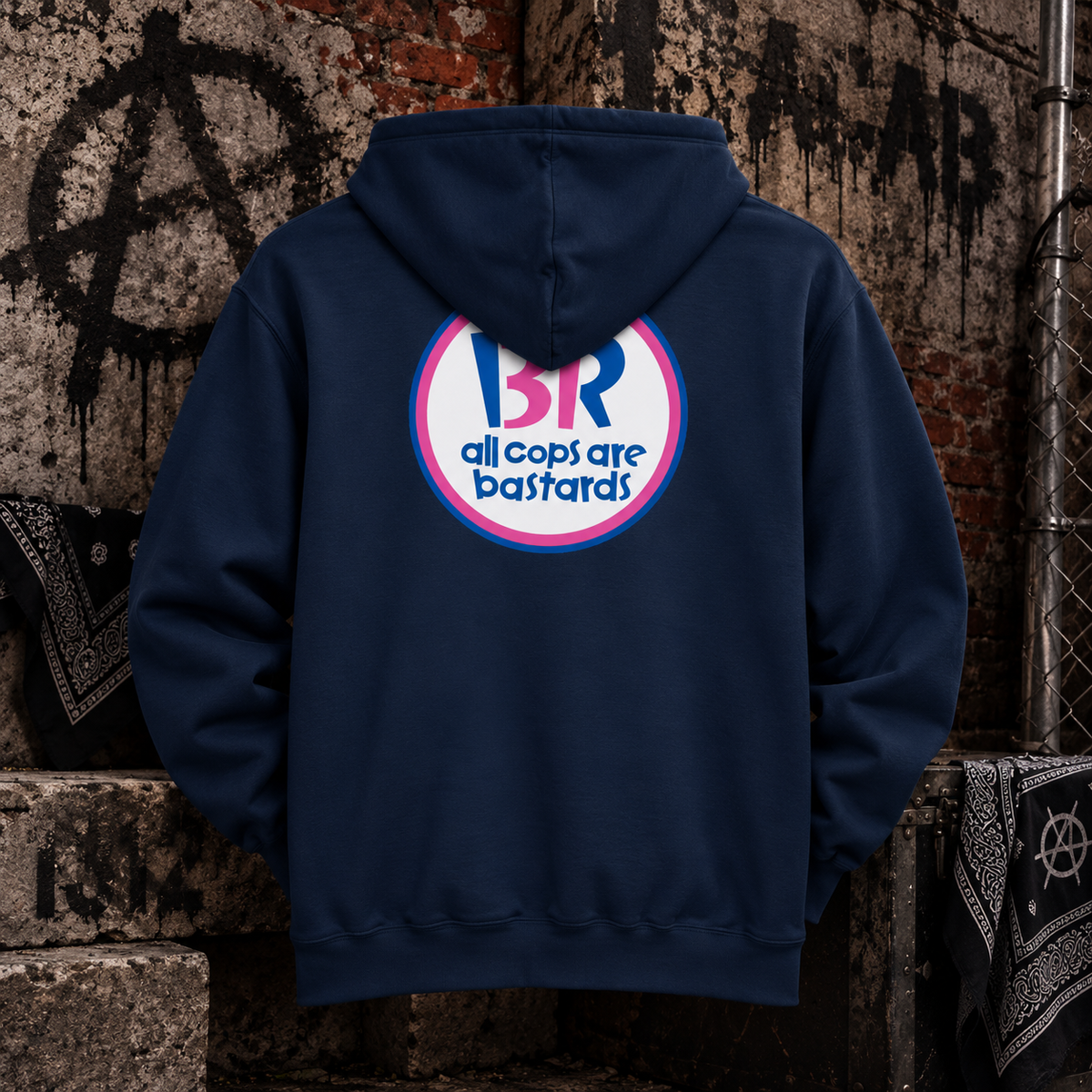 Robbin the Baskin Protest Hoodie