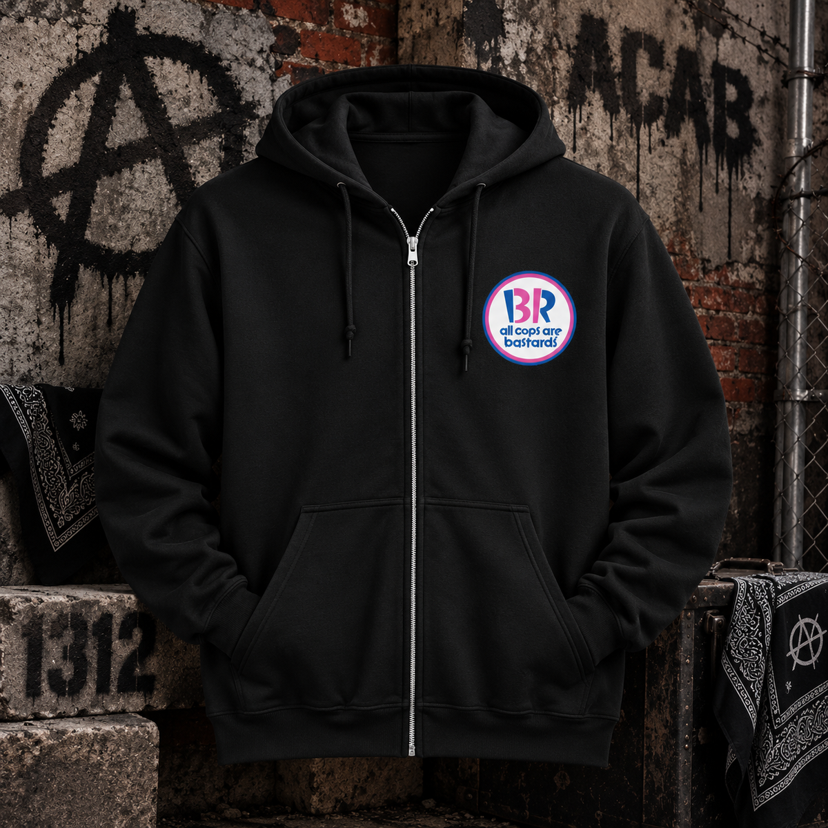 Robbin the Baskin Protest Hoodie