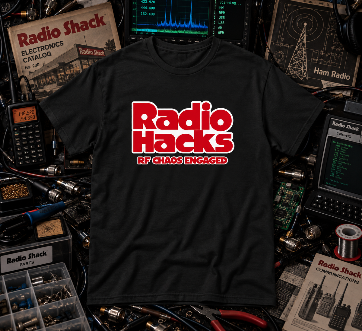 Radio Hacks - RF Chaos Engaged T-Shirt