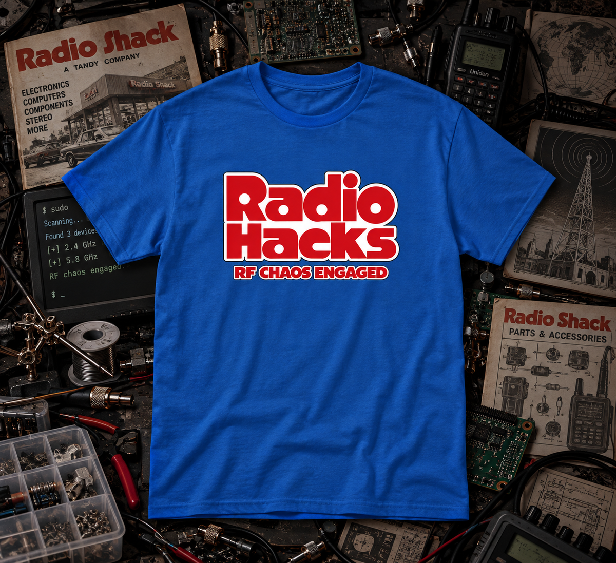 Radio Hacks - RF Chaos Engaged T-Shirt