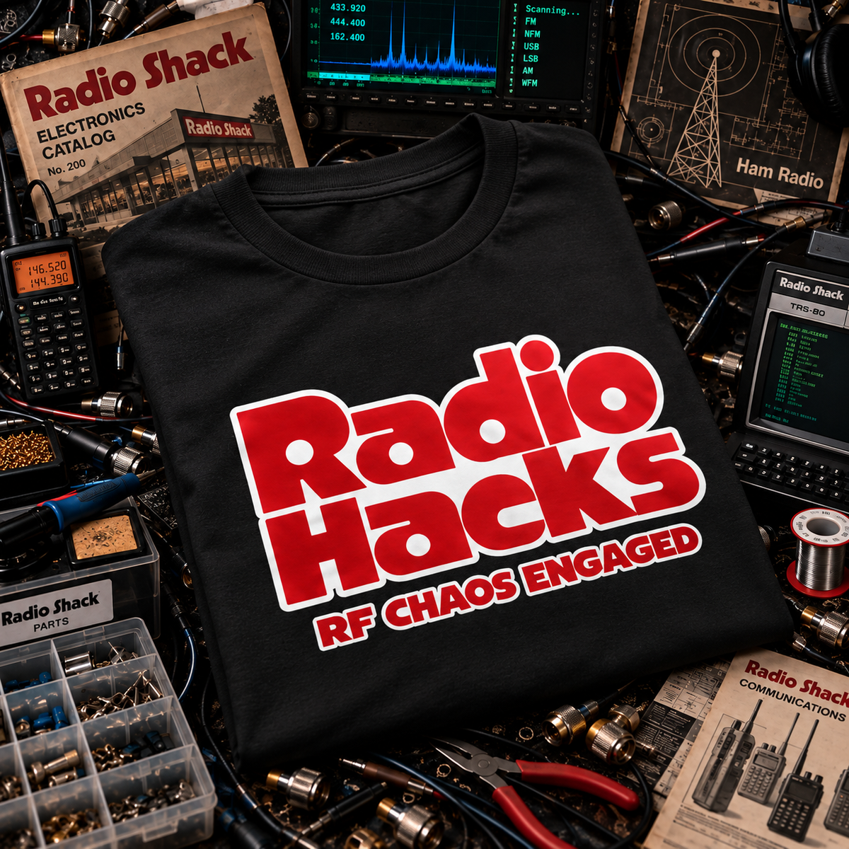 Radio Hacks - RF Chaos Engaged T-Shirt