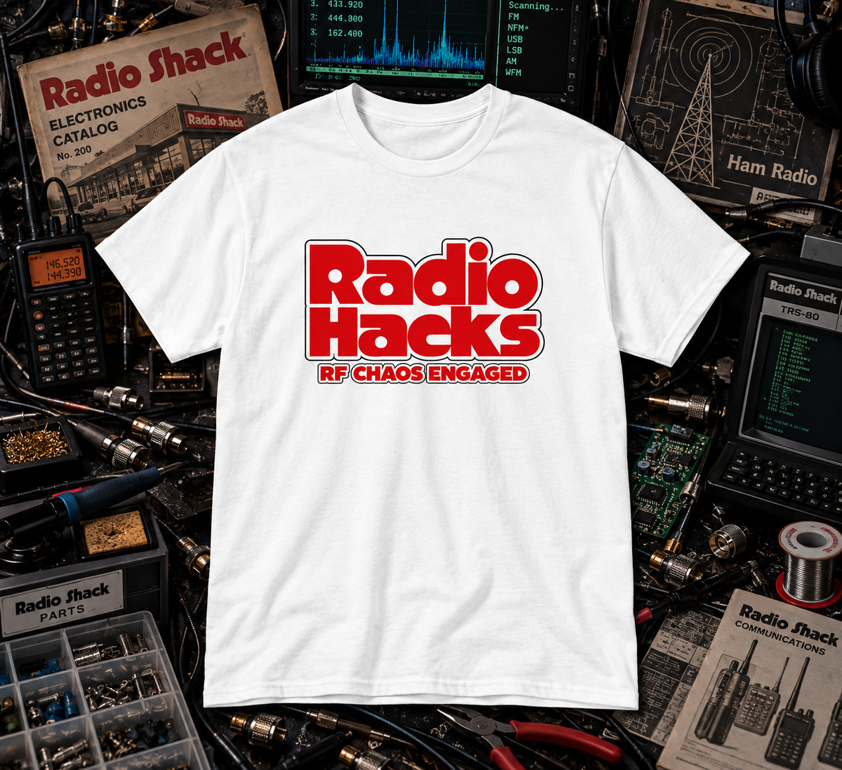 Radio Hacks - RF Chaos Engaged T-Shirt