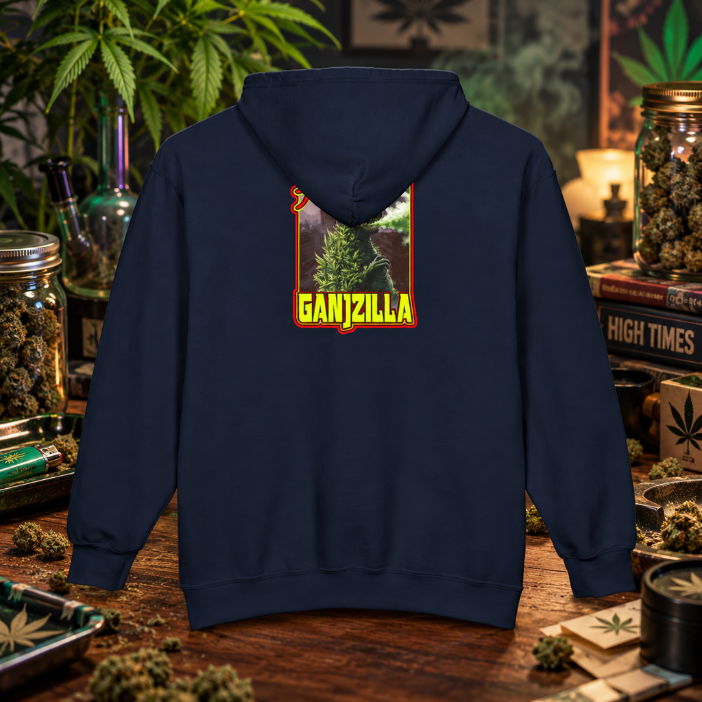 Ganjzilla Kaiju Kush Zip-Up Hoodie