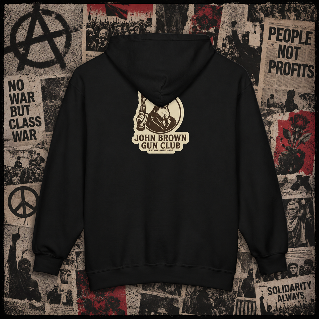 John Brown Gun Club Zip-Up Hoodie