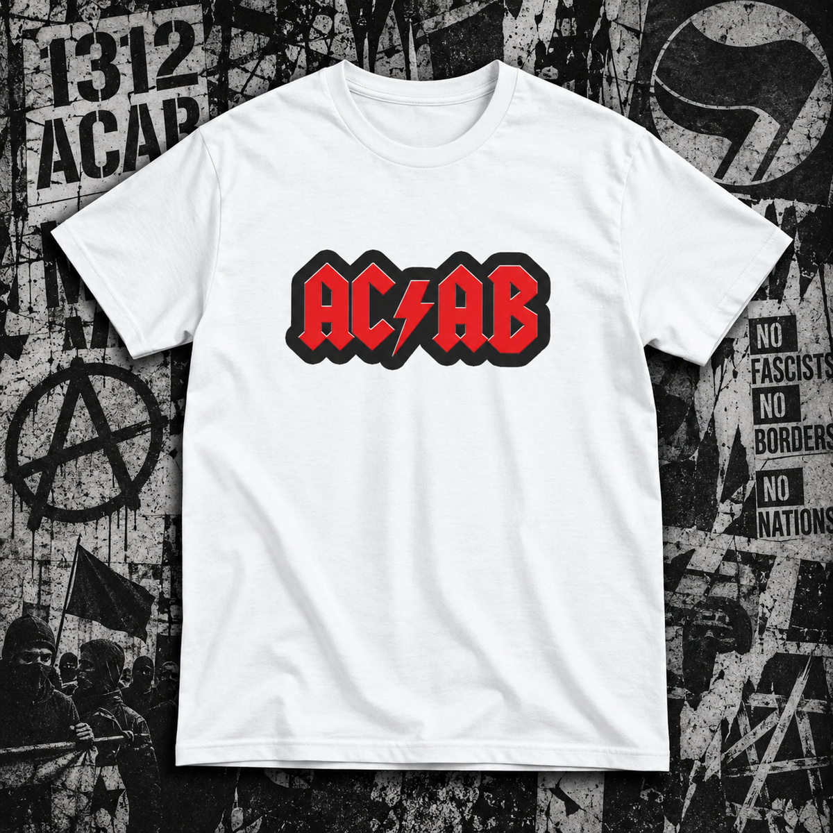 AC/AB Rock Music Graphic Tee