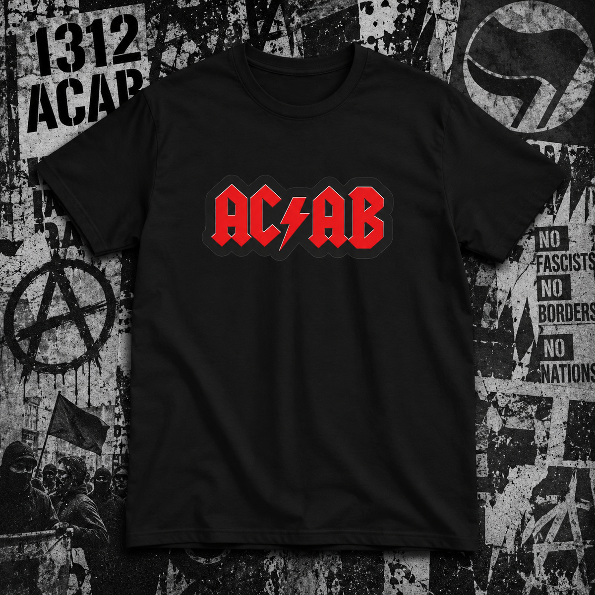 AC/AB Rock Music Graphic Tee