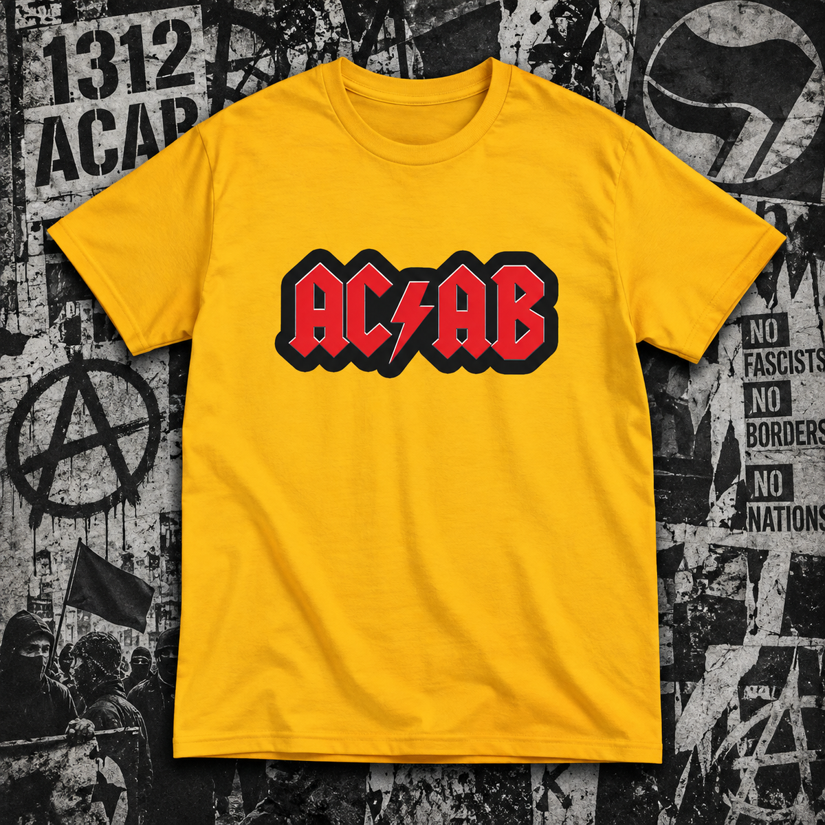 AC/AB Rock Music Graphic Tee