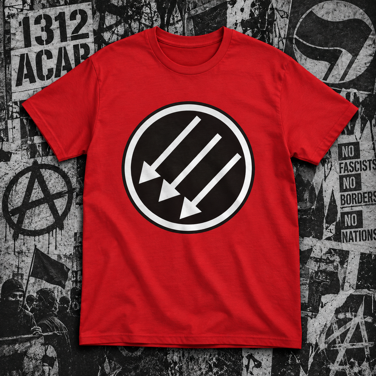 Iron Front Anti-Fascist Tee