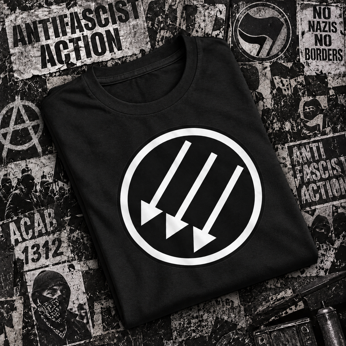 Iron Front Anti-Fascist Tee