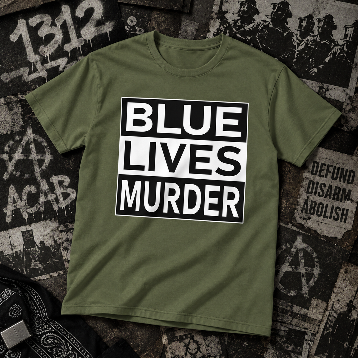 Blue Lives Murder Protest Tee